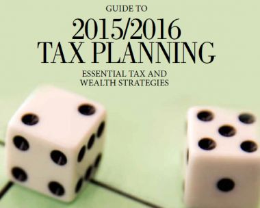 2015/2016 tax planning