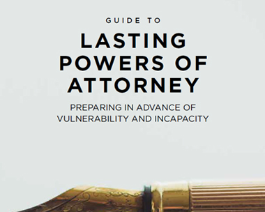 IMC Guide to Lasting Powers of Attorney