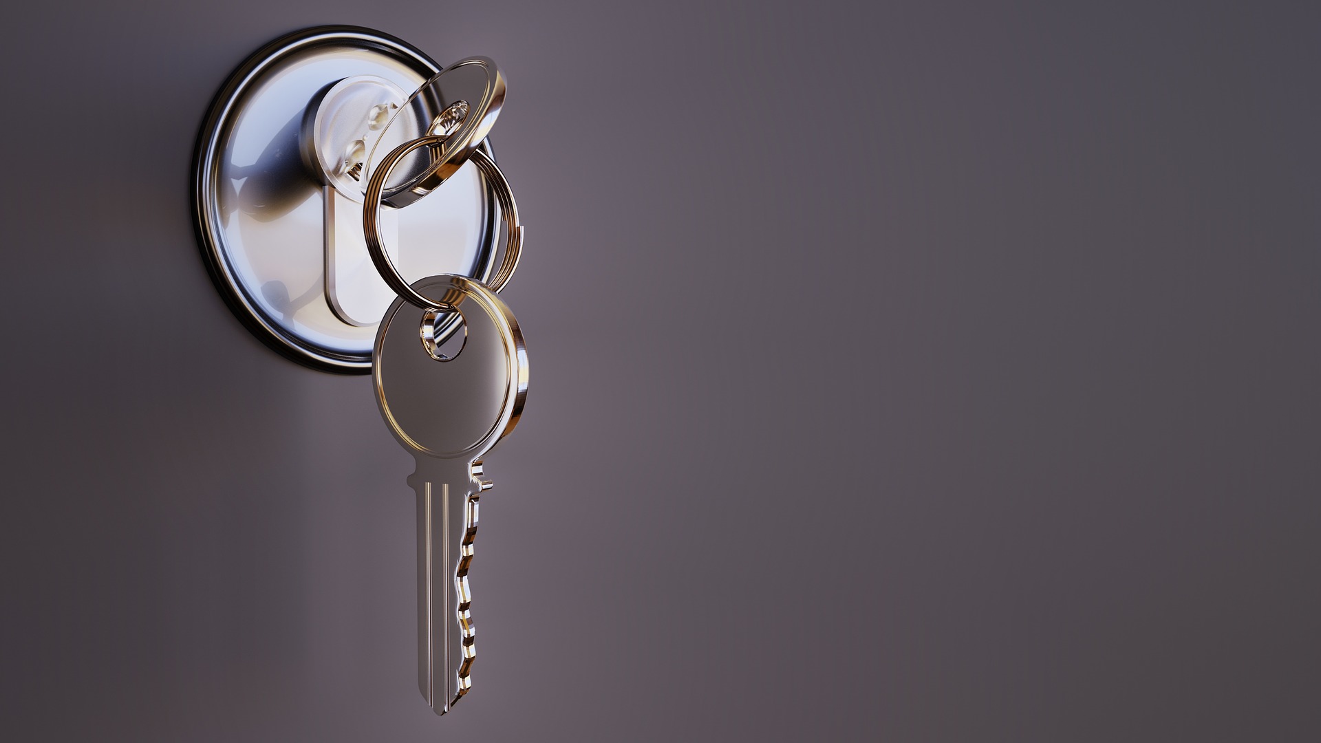Key in lock